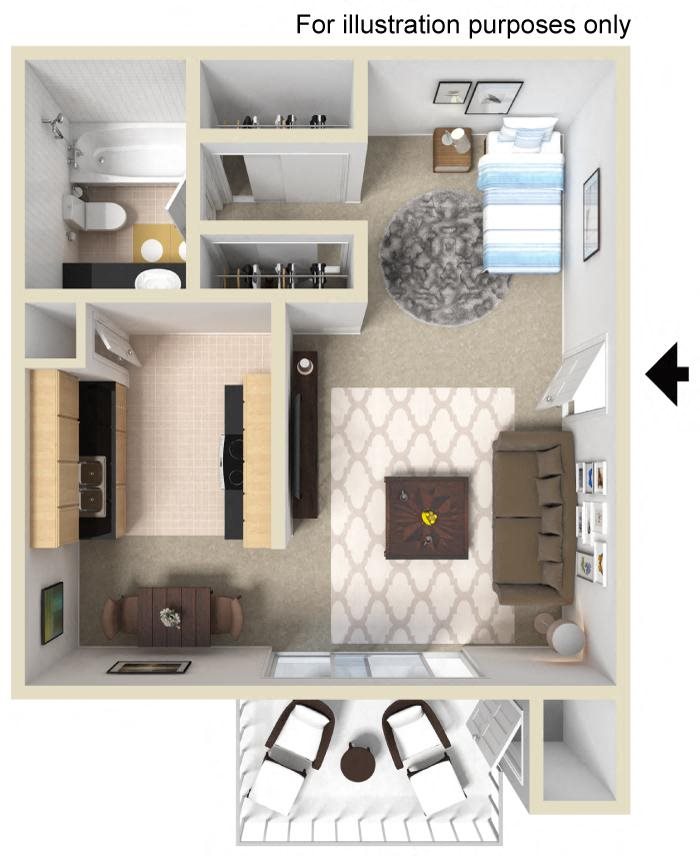 Plan E Floor Plan 4